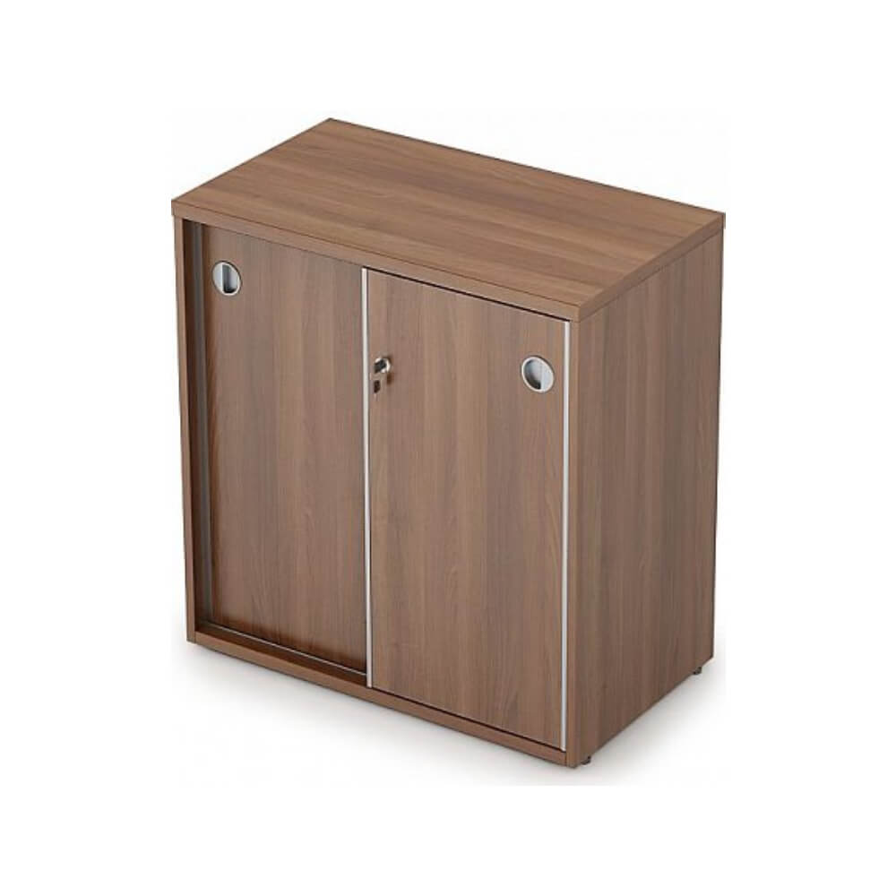 Шкаф-купе односекционный 2 ур. с/з 700x400x750 (Шамони Тёмный, 700x400x750, с замком)