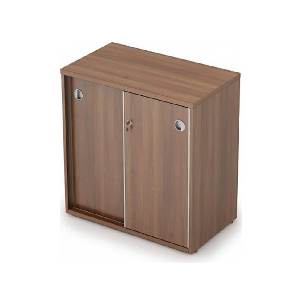 Шкаф-купе односекционный 2 ур. с/з 800x400x750 (Шамони Тёмный, 800x400x750, с замком)