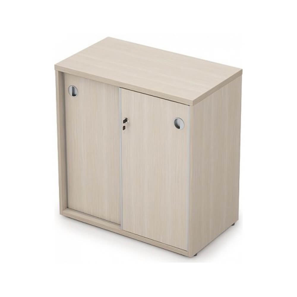 Шкаф-купе односекционный 2 ур. с/з 700x400x750 (Шамони Светлый, 700x400x750, с замком)