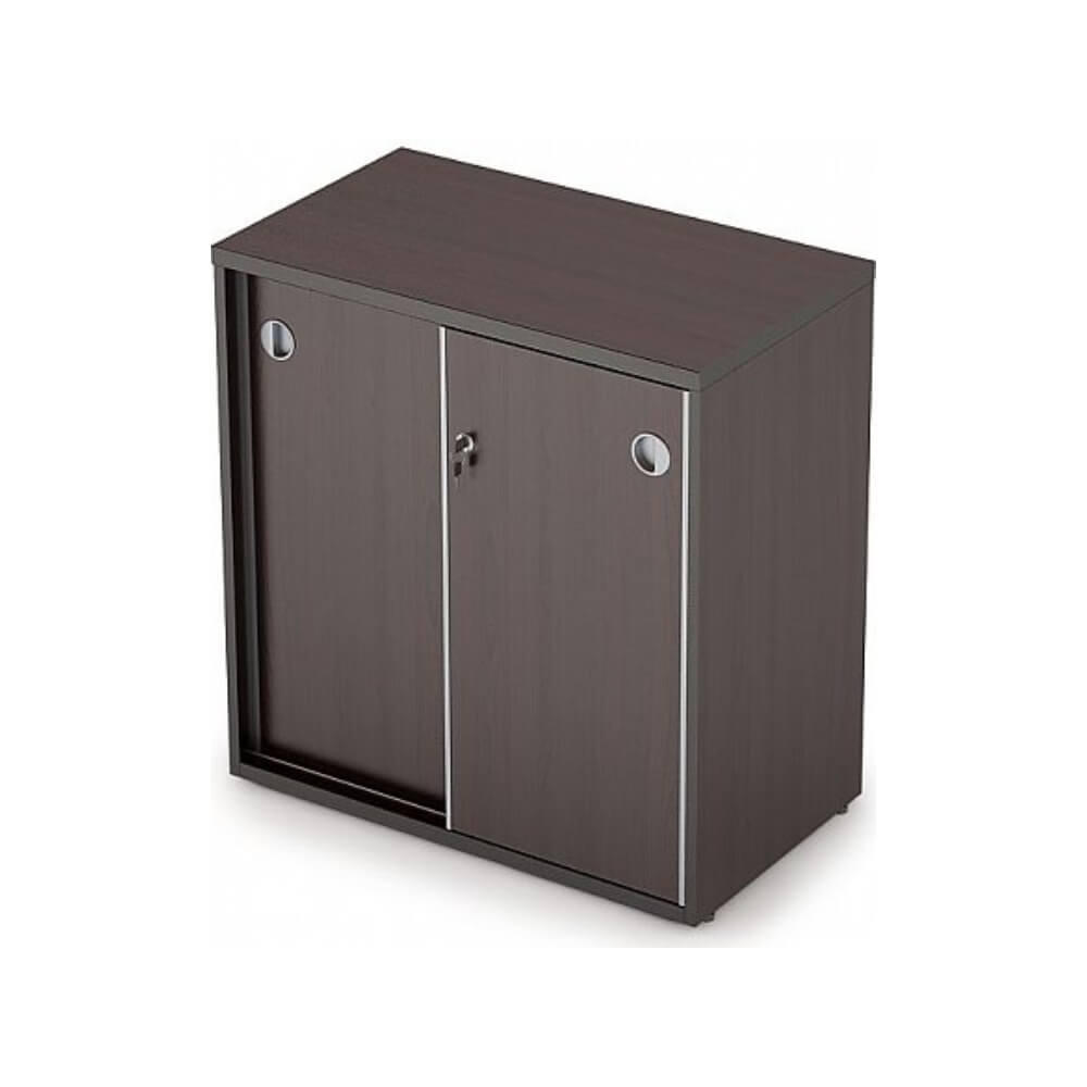 Шкаф-купе односекционный 2 ур. с/з 700x400x750 (Венге, 700x400x750, с замком)