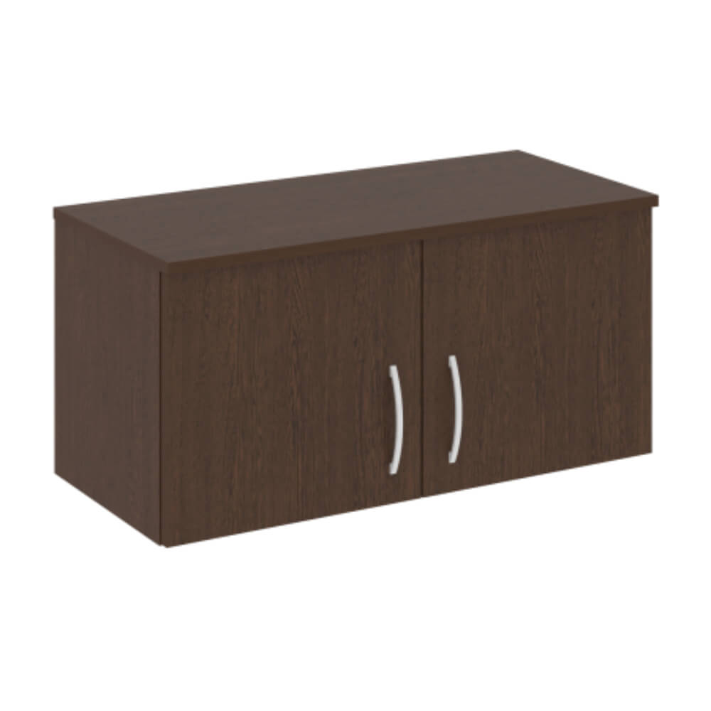 Антресоль широкая с дверьми 770x360x369 (Венге Цаво, 770x360x369)