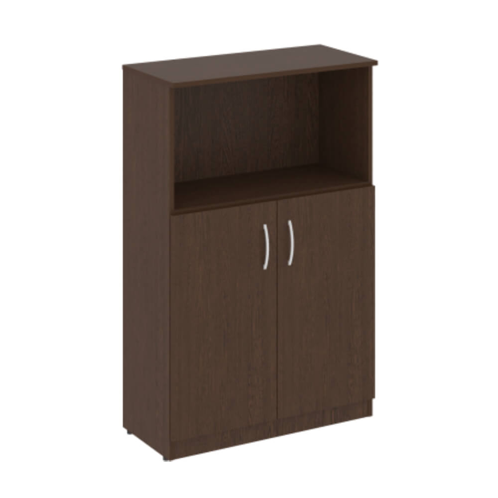 Шкаф средний широкий с малыми дверьми 770x360x1203 (Венге Цаво, 770x360x1203)