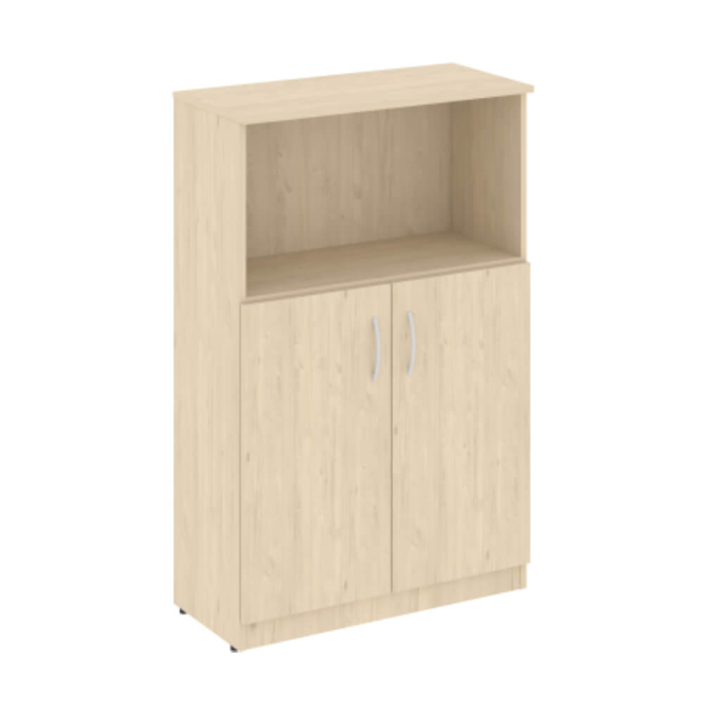 Шкаф средний широкий с малыми дверьми 770x360x1203 (Бук Артизан, 770x360x1203)