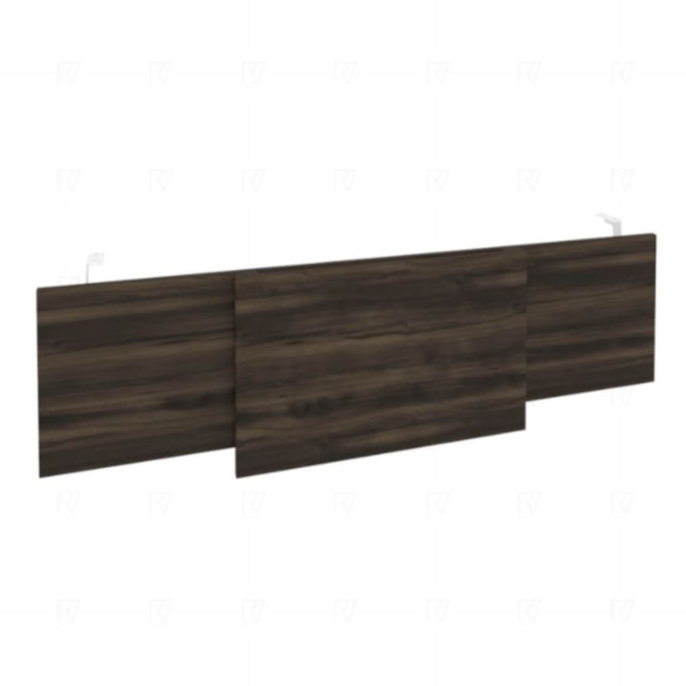 Царга стола руководителя (Белый металл) 1540x450x54 (Дуб Мали, 1540x450x54)