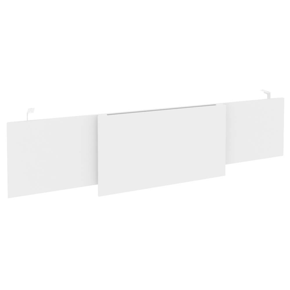 Царга стола руководителя (Белый металл) 1740x450x54 (Белый Бриллиант, 1740x450x54)