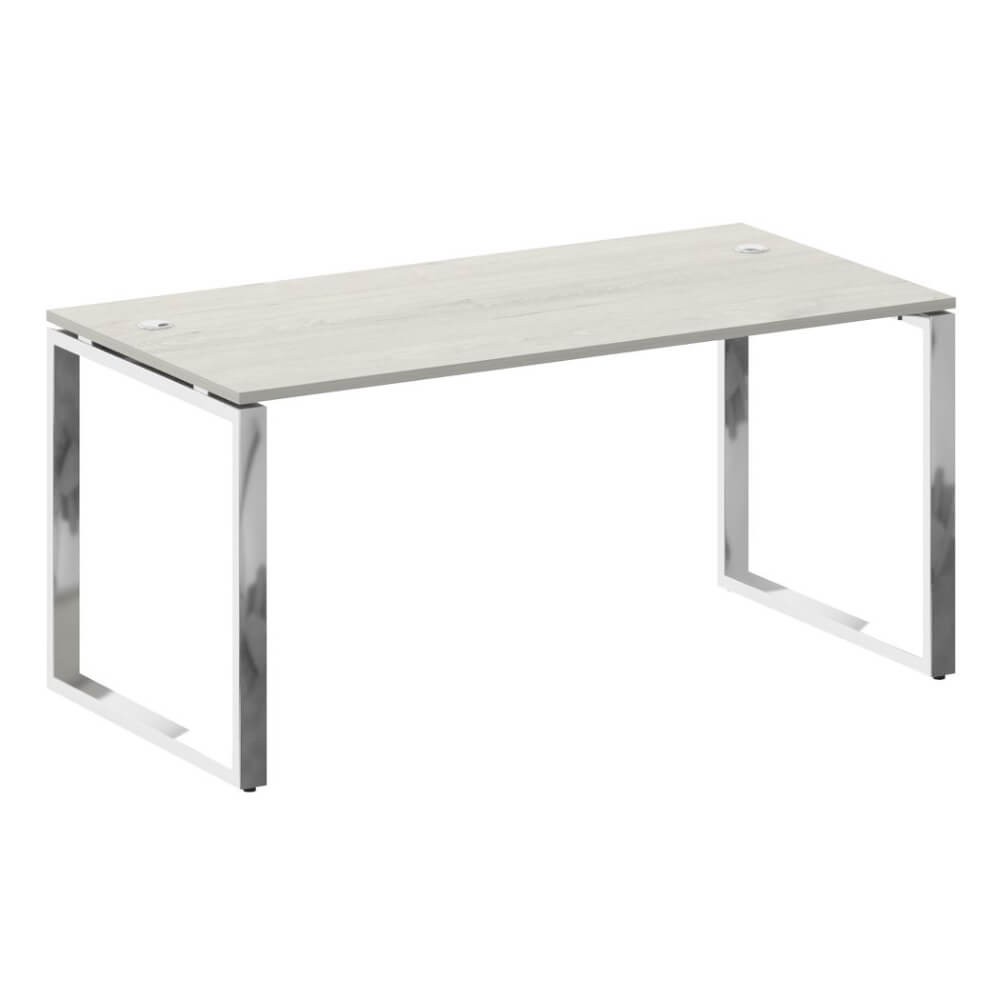 Стол руководителя на О-обр. м/к 1600x800x750 (Дуб Наварра, 1600x800x750)