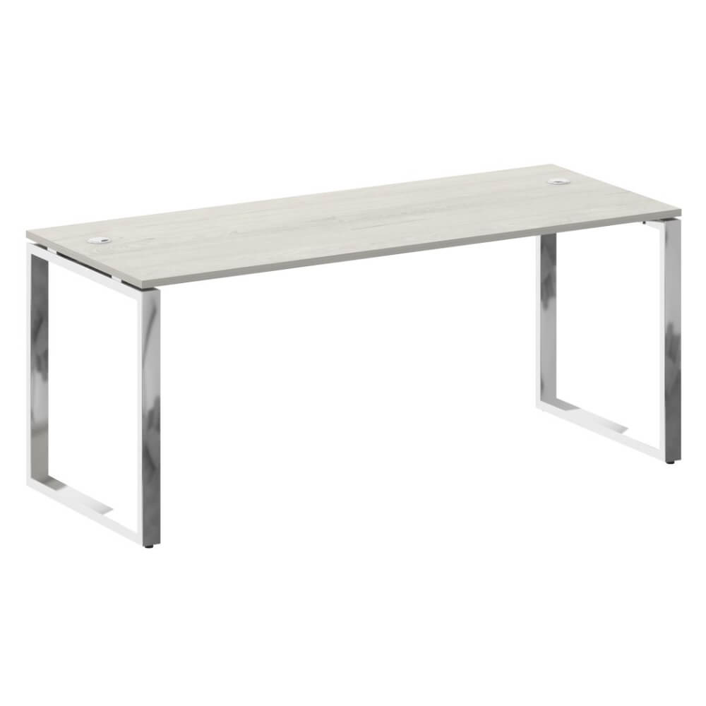 Стол руководителя на О-обр. м/к 1800x720x750 (Дуб Наварра, 1800x720x750)