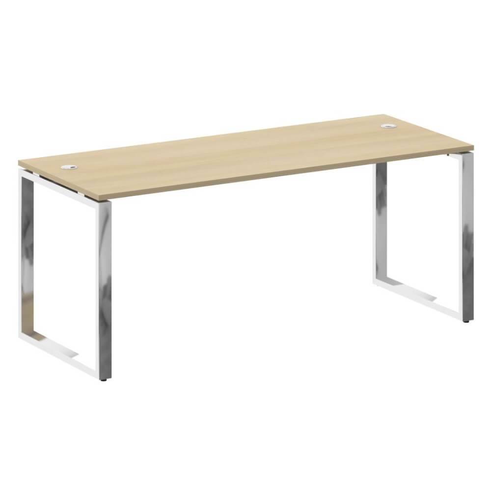 Стол руководителя на О-обр. м/к 1800x720x750 (Акация Лорка, 1800x720x750)