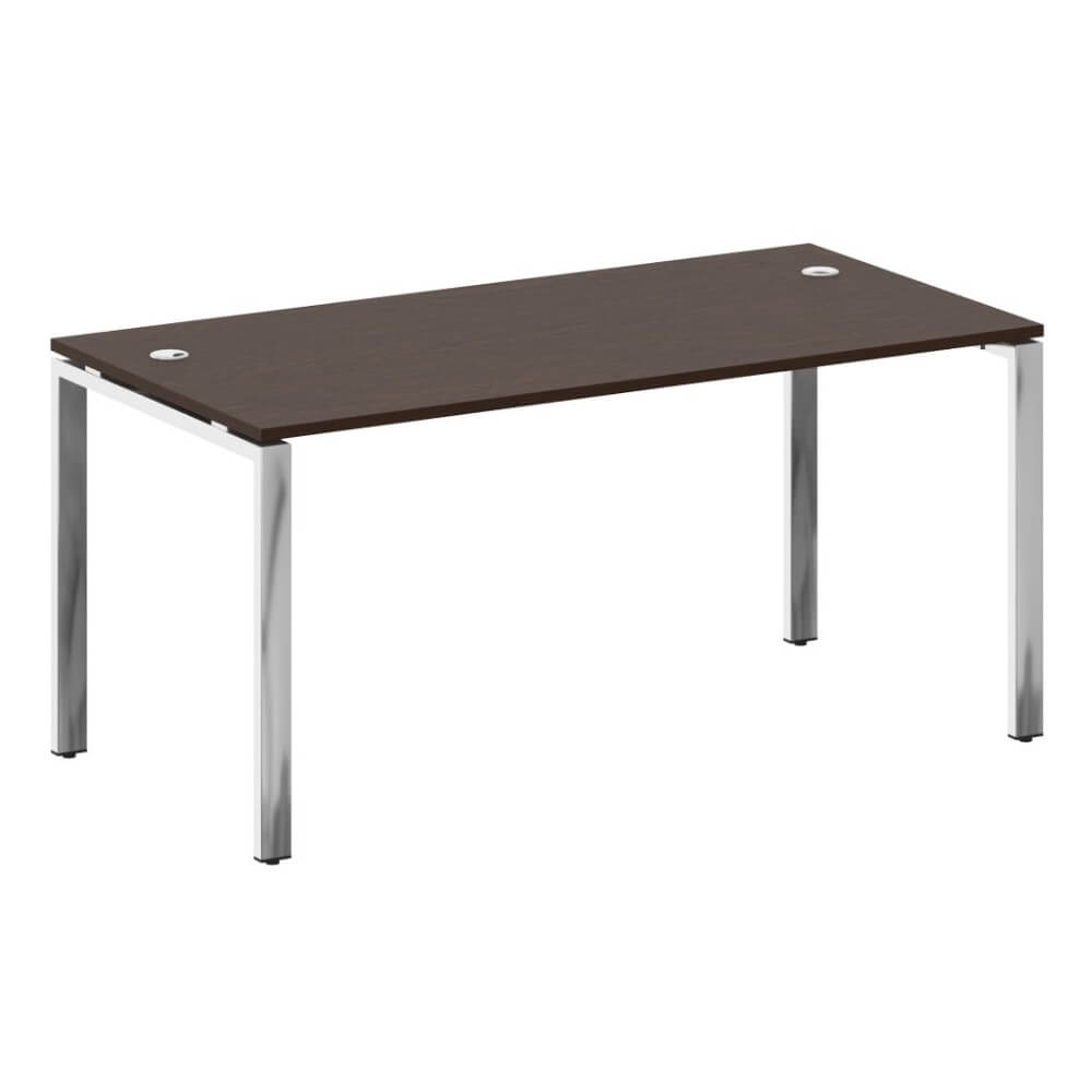 Стол руководителя на П-обр. м/к 1600x800x750 (Венге Цаво, 1600x800x750)