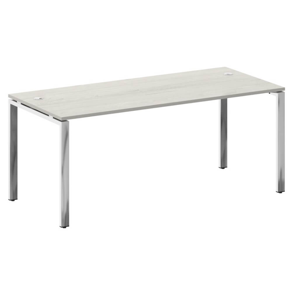 Стол руководителя на П-обр. м/к 1800x800x750 (Дуб Наварра, 1800x800x750)