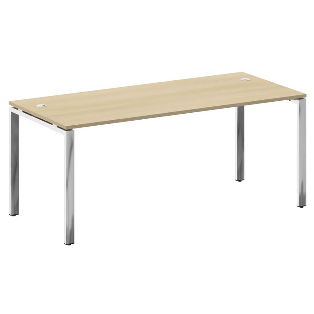 Стол руководителя на П-обр. м/к 1800x800x750 (Акация Лорка, 1800x800x750)