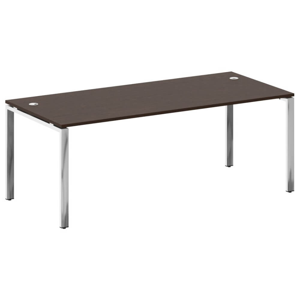 Стол руководителя на П-обр. м/к 2000x900x750 (Венге Цаво, 2000x900x750)