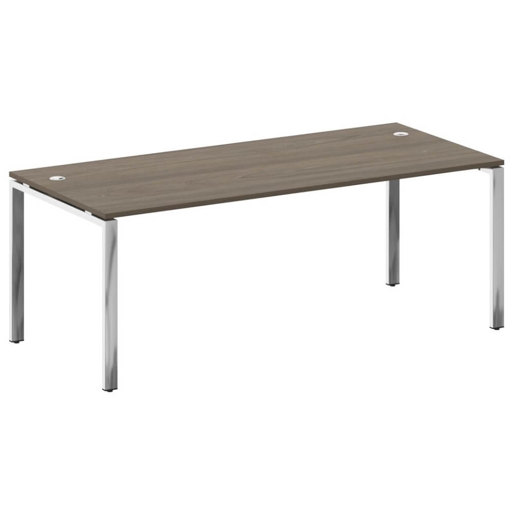 Стол руководителя на П-обр. м/к 2000x900x750 (Вяз Благородный, 2000x900x750)