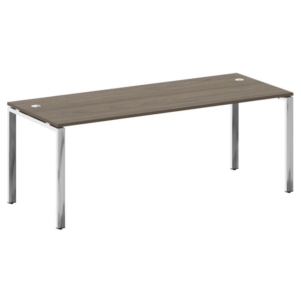 Стол руководителя на П-обр. м/к 2000x800x750 (Вяз Благородный, 2000x800x750)