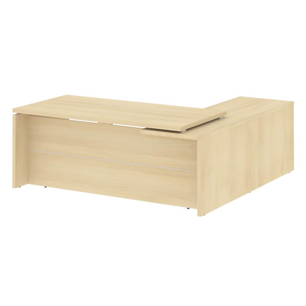 Стол руководителя угловой, левый 2000x2000x750 (Акация Лорка, 2000x2000x750)