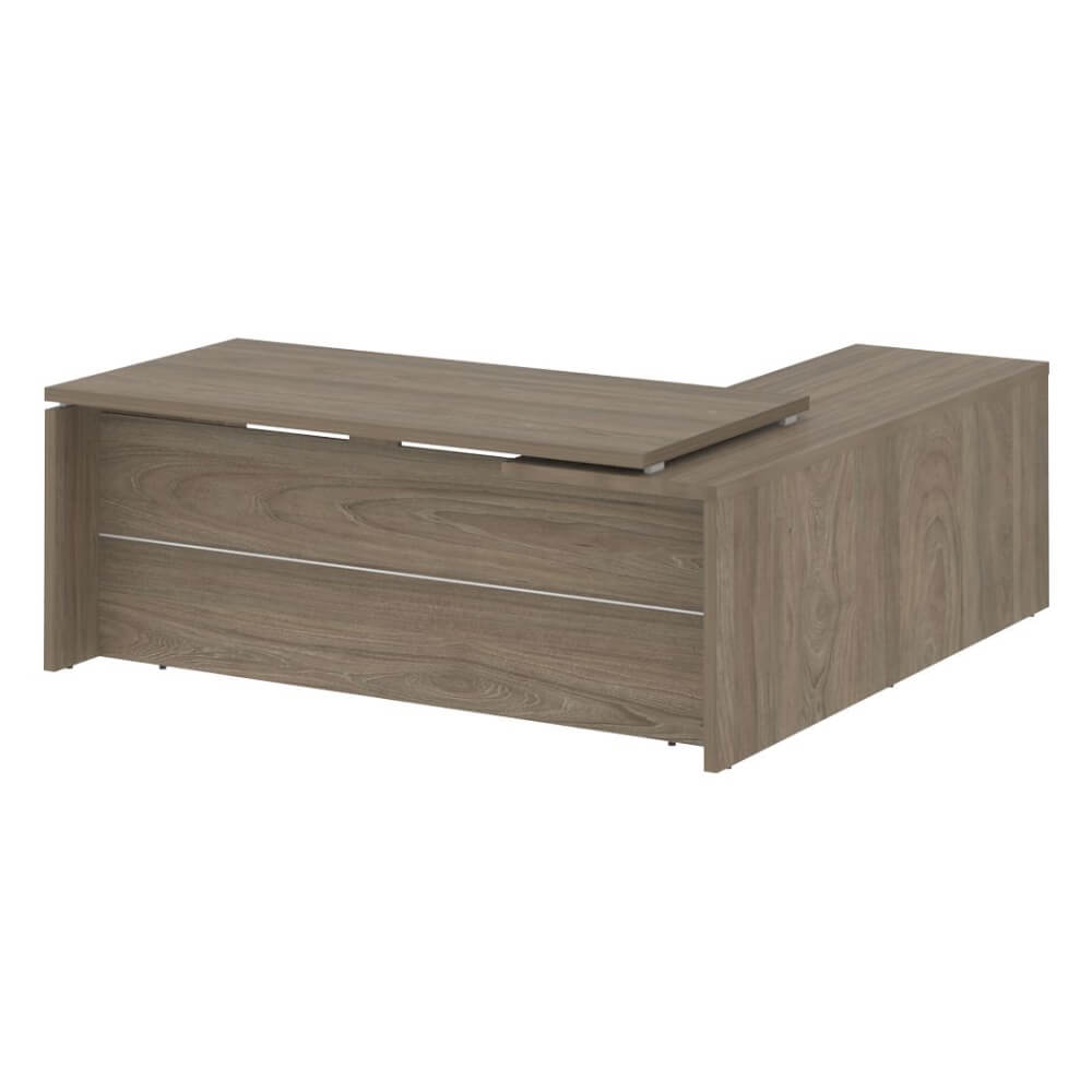 Стол руководителя угловой, левый 2000x2000x750 (Вяз Благородный, 2000x2000x750)