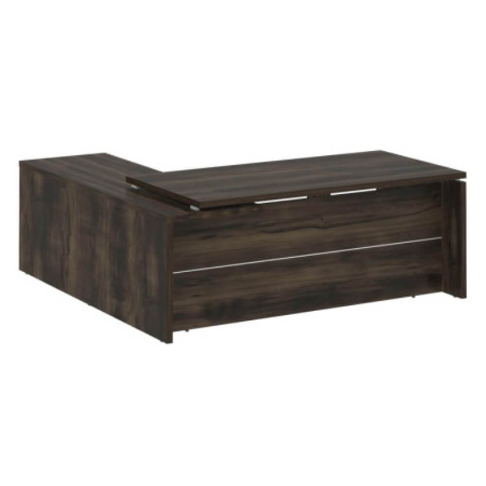 Стол руководителя угловой, правый 2000x2000x750 (Дуб Мали, 2000x2000x750)