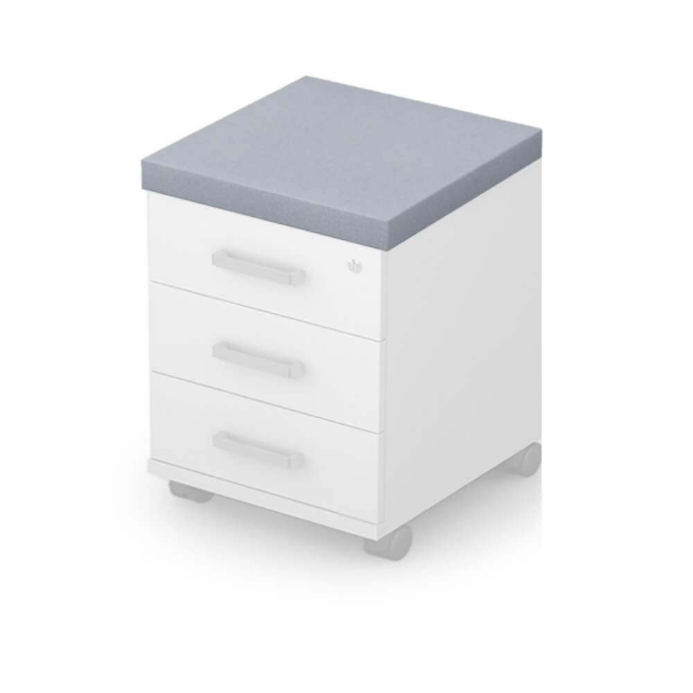 Подушка для тумбы 394x454x50 (Серый, 394x454x50)