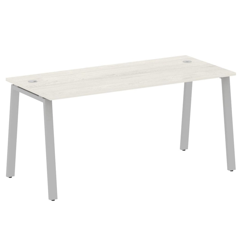 Стол письменный 1600x720x750 на А-образном м/к (Дуб Наварра/серый, 1600x720x750)