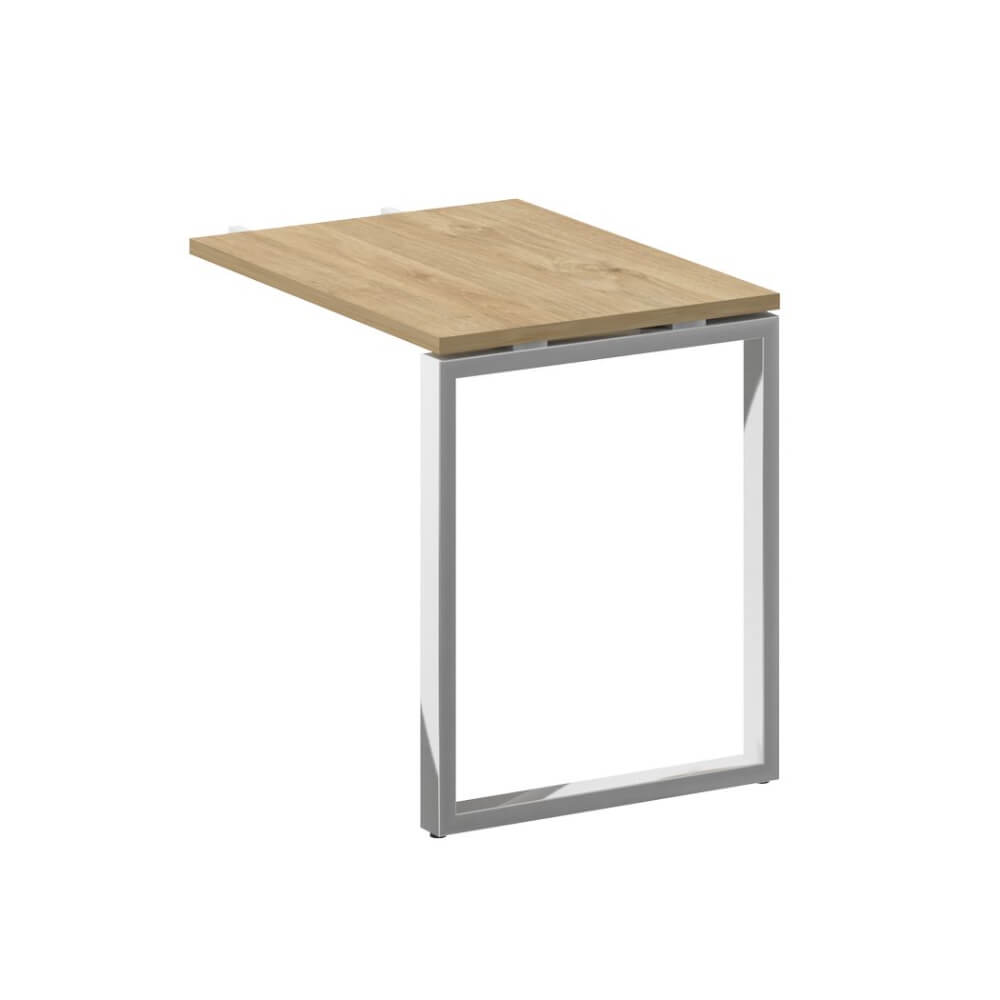 Брифинг-приставка 800x600x753 (Тиквуд Светлый/хром, 800x600x753)