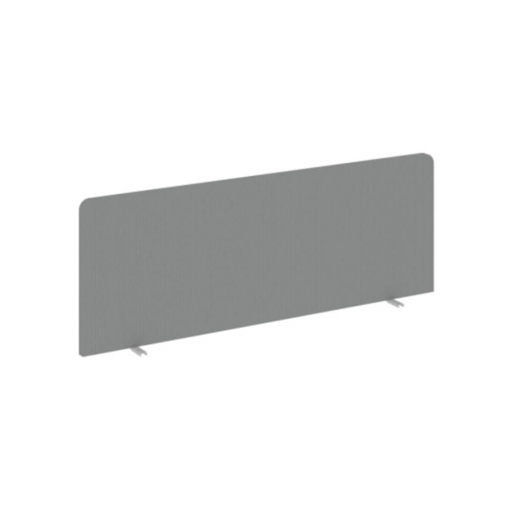 Настольный тканевый Экран фронтальный 980x28x425 (Серый, 980x28x425, ЛДСП/ткань (сетка))
