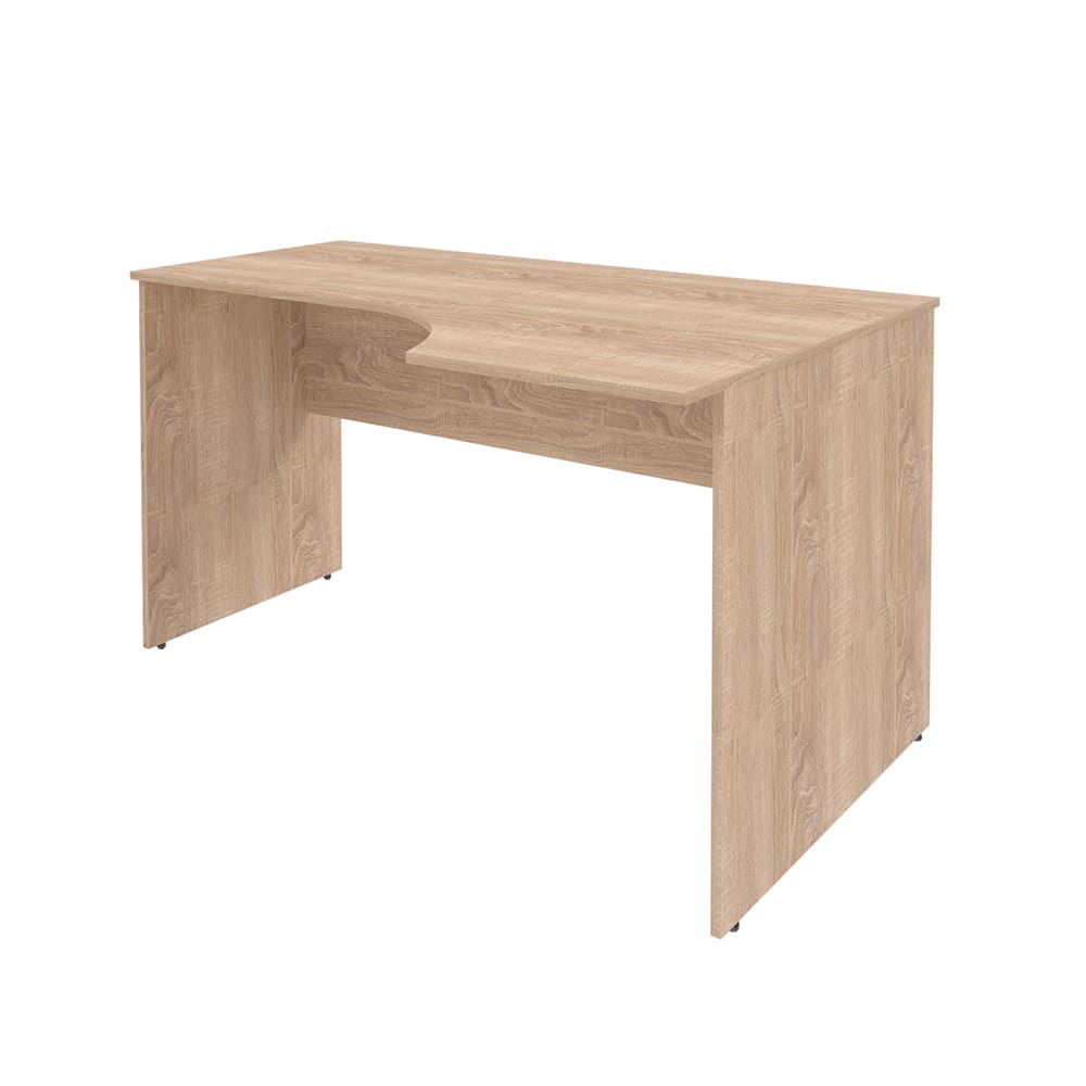 Стол письменный Правый 1400x900x760 (Дуб Сонома Светлый, 1400x900x760)