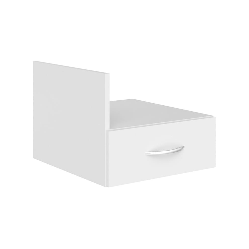 Тумба подвесная 1 ящ 407x450x323 (Белый, 407x450x323)