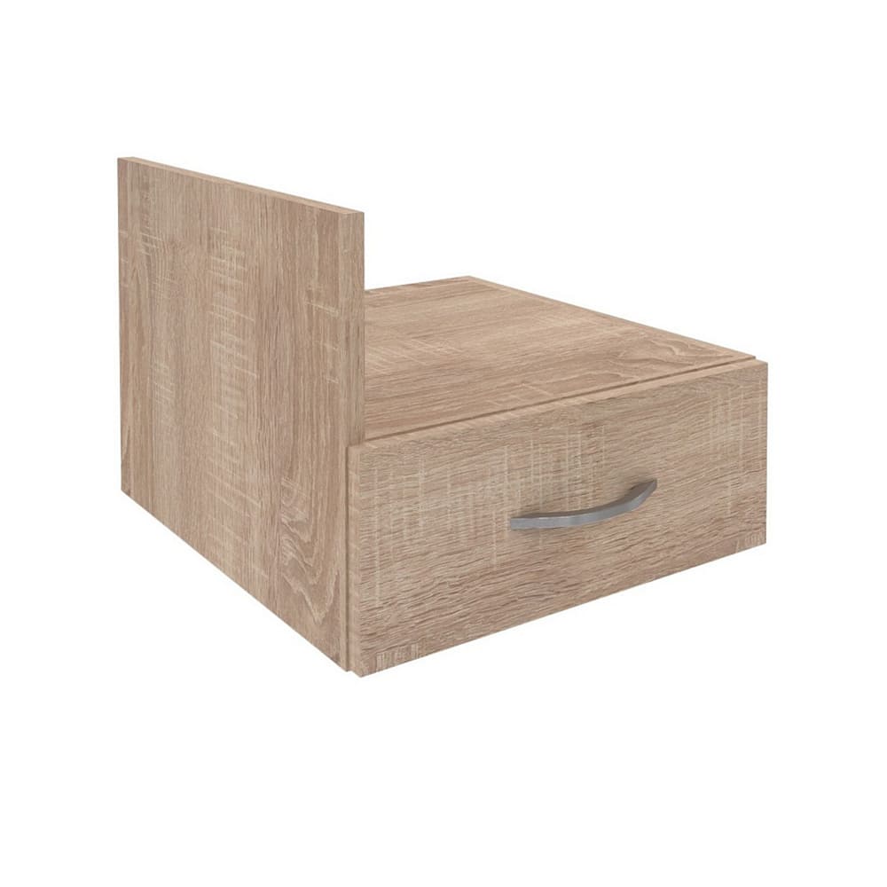 Тумба подвесная 1 ящ 407x450x323 (Дуб Сонома Светлый, 407x450x323)