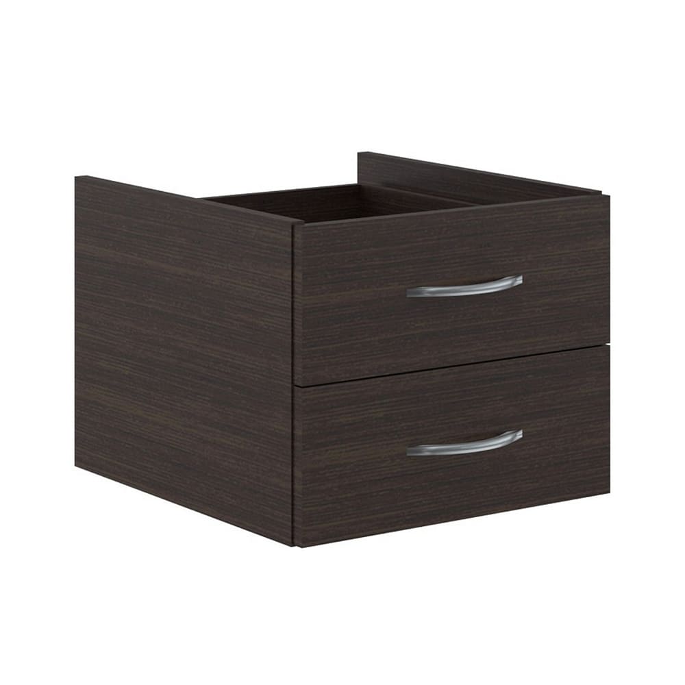 Тумба подвесная 2 ящ. 403x446x323 (Легно-тёмный, 403x446x323)