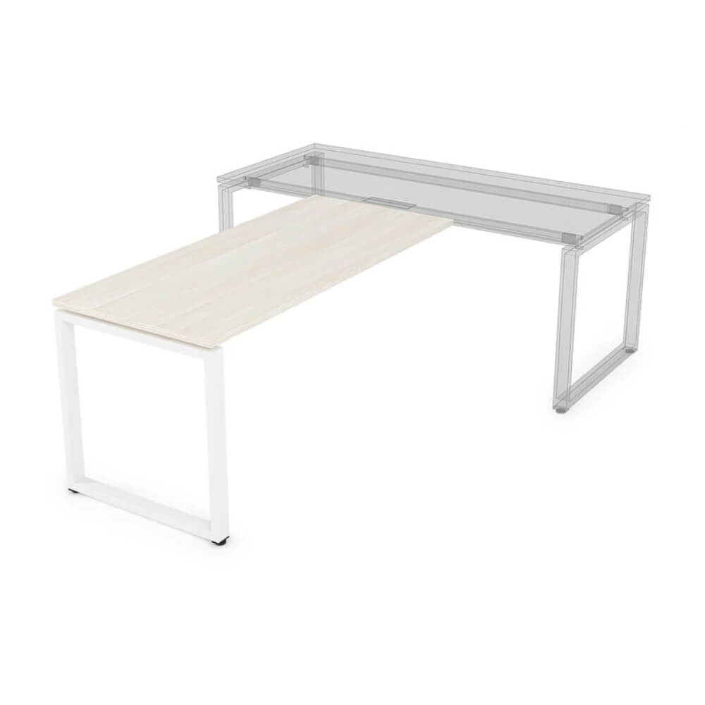 Брифинг-приставка 1200x700x750 (Ivory/белый, 1200x700x750)