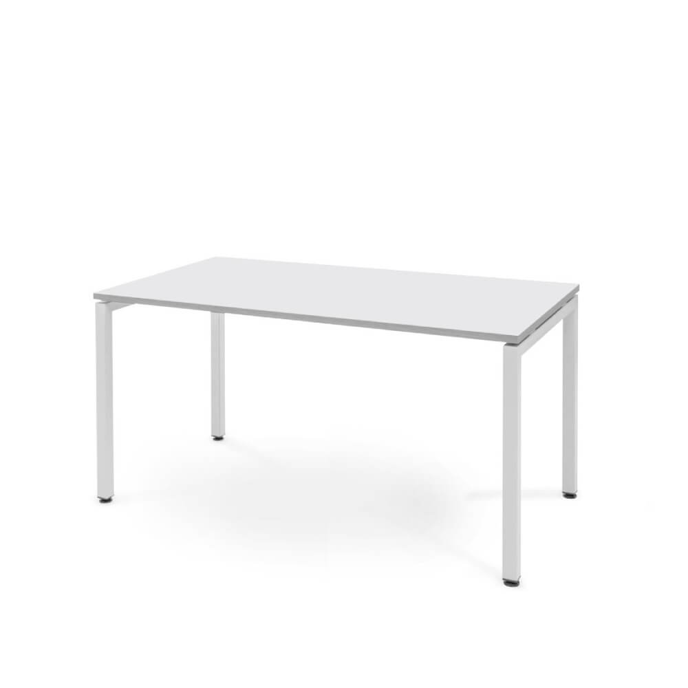 Стол письменный 1180x680x750 (Белый/белый, 1180x680x750)