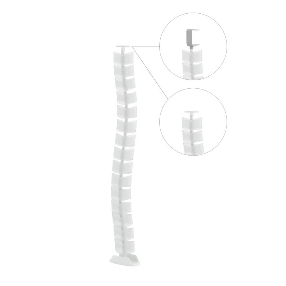 VERTEBRA кабель-канал 80x40x690-750 (Прозрачный, 80x40x690-750)