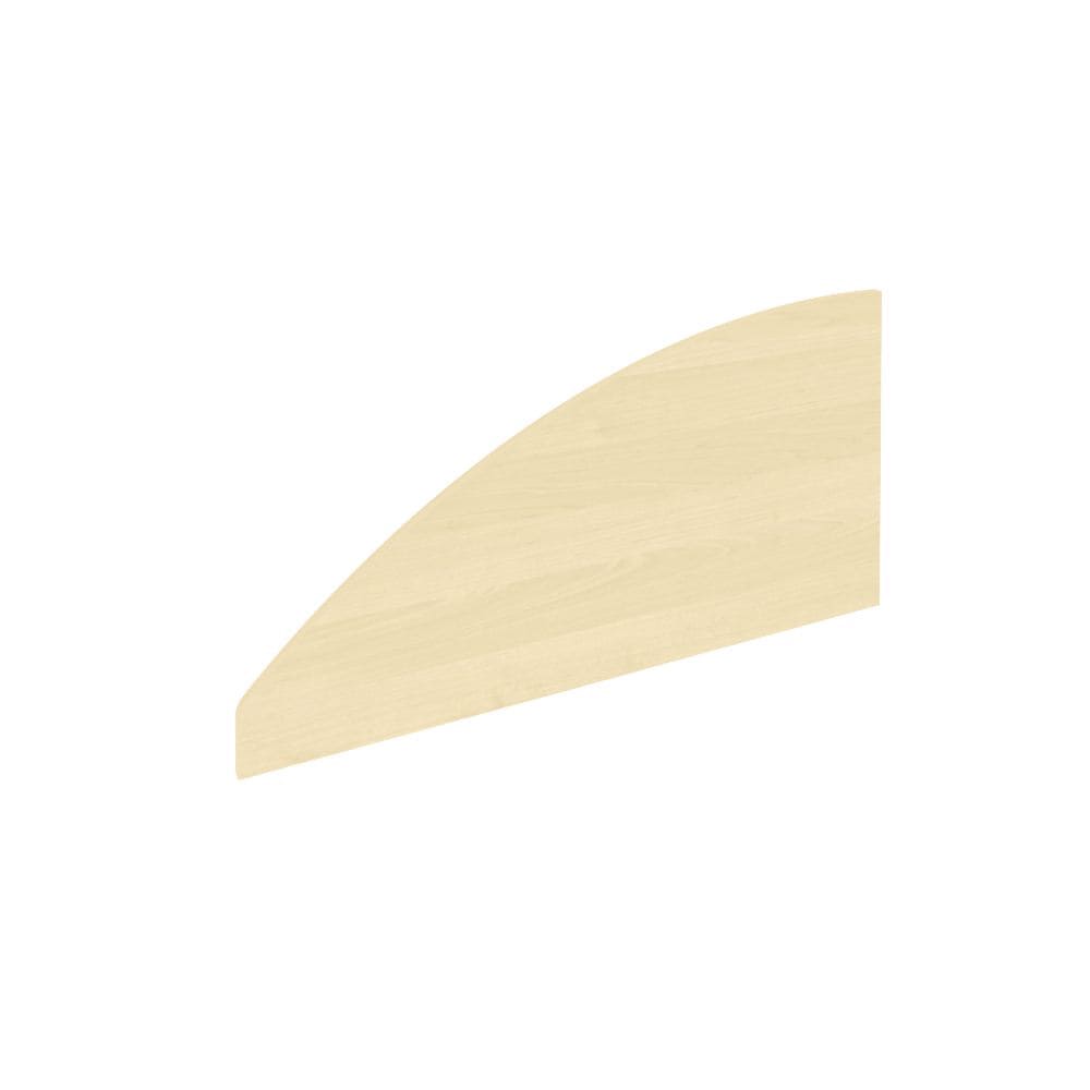 Настольный боковой Экран ЛДСП 900x18x497 (Клён, 900x450x18, ЛДСП )