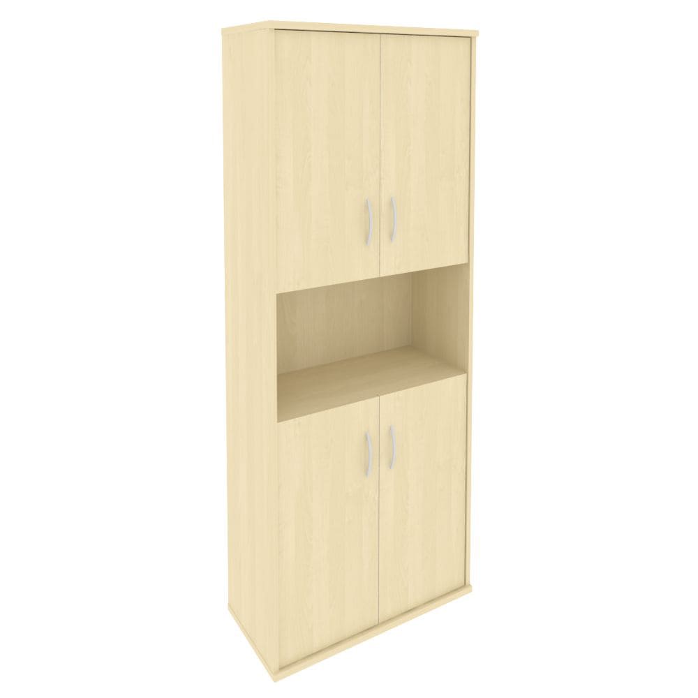 Шкаф кобинированный с нишей 770x365x1980 (Клён, 770x365x1980)