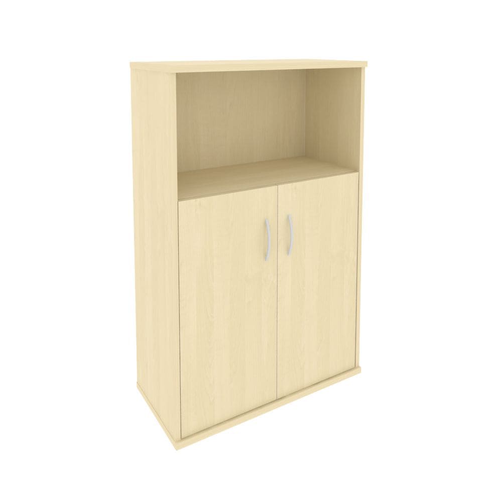Шкаф средний 3 ур. с нишей 770x365x1215 (Клён, 770x365x1215)