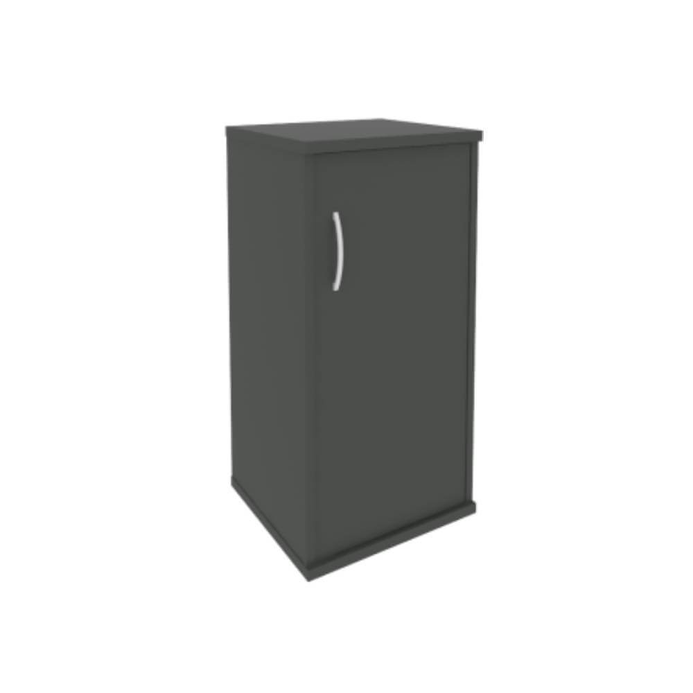 Шкаф низкий узкий 2 ур. (правый) 404x365x828 (Антрацит, 404x365x828)