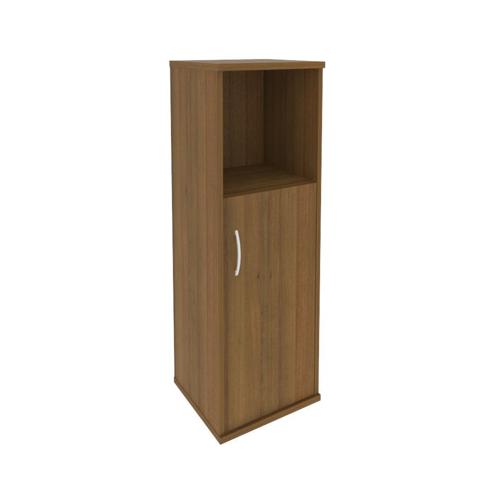 Шкаф средний узкий с нишей 3 ур. (правый) 404x365x1215 (Орех Гварнери, 404x365x1215)