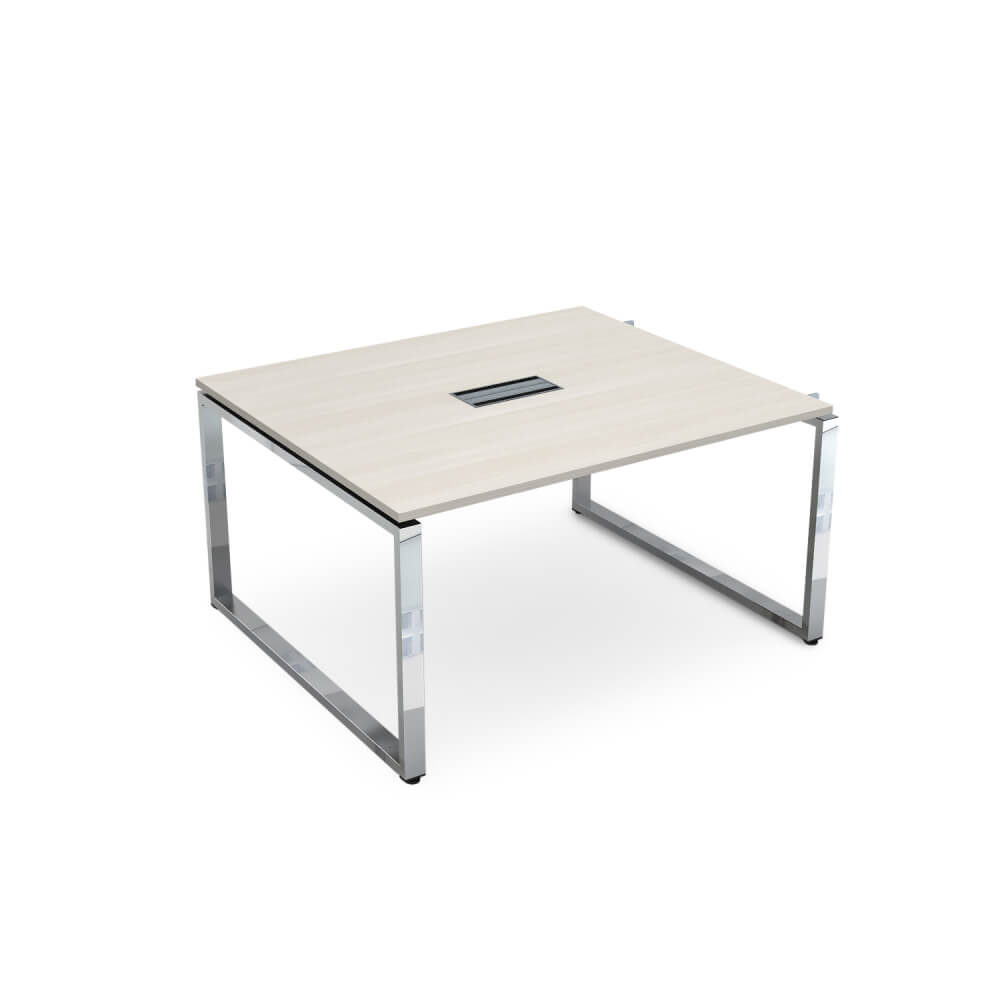 Начальный модуль системы Бенч на О-обр. м/к 1200x1200x750 (Ivory/металл глянец, 1200x1200x750)