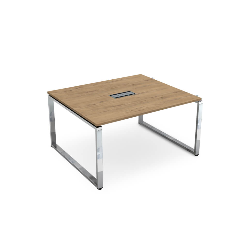 Начальный модуль системы Бенч на О-обр. м/к 1200x1200x750 (Teakwood/металл глянец, 1200x1200x750)