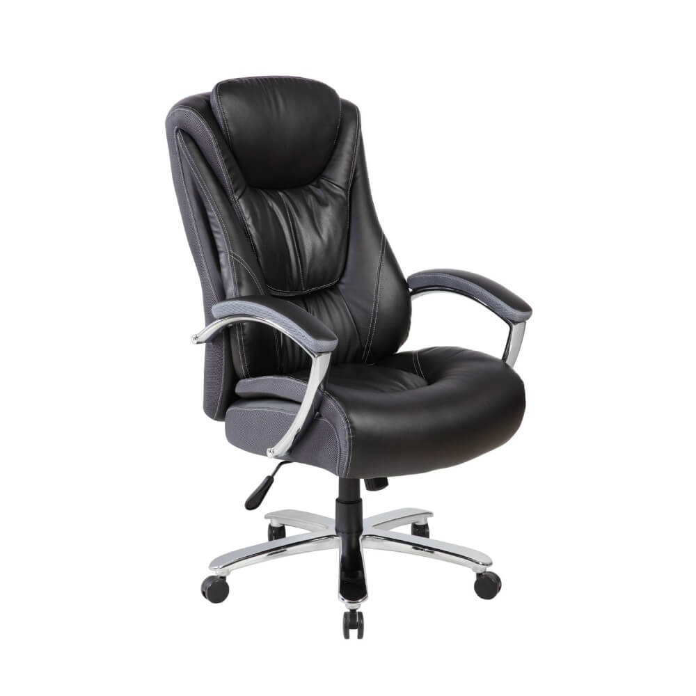 Кресло Босс/Boss RCH 9373 71x84x114-124 (Чёрный, 71x84x114-124, экокожа.)