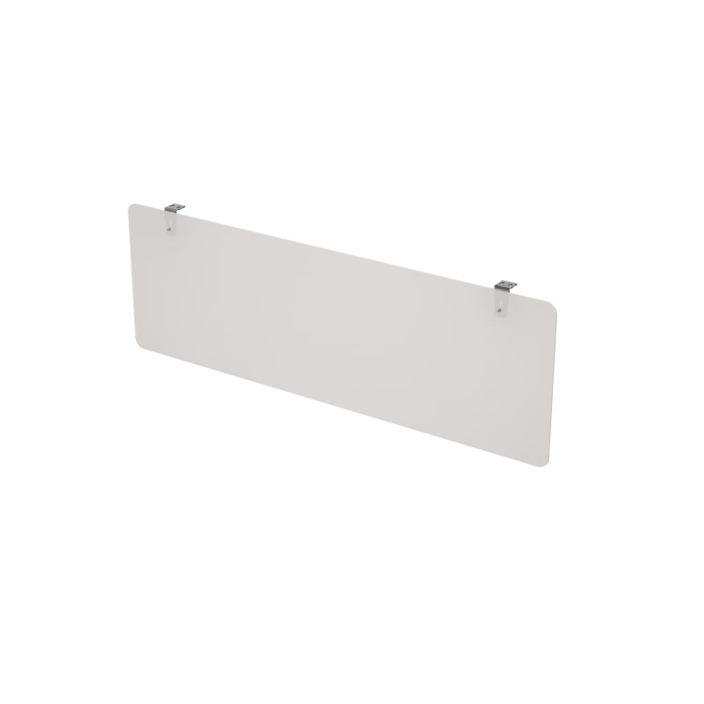 Экран подстольный оргстекло 1000x4x400 (Белый Глянец/металл глянец, 1000x4x400,оргстекло)