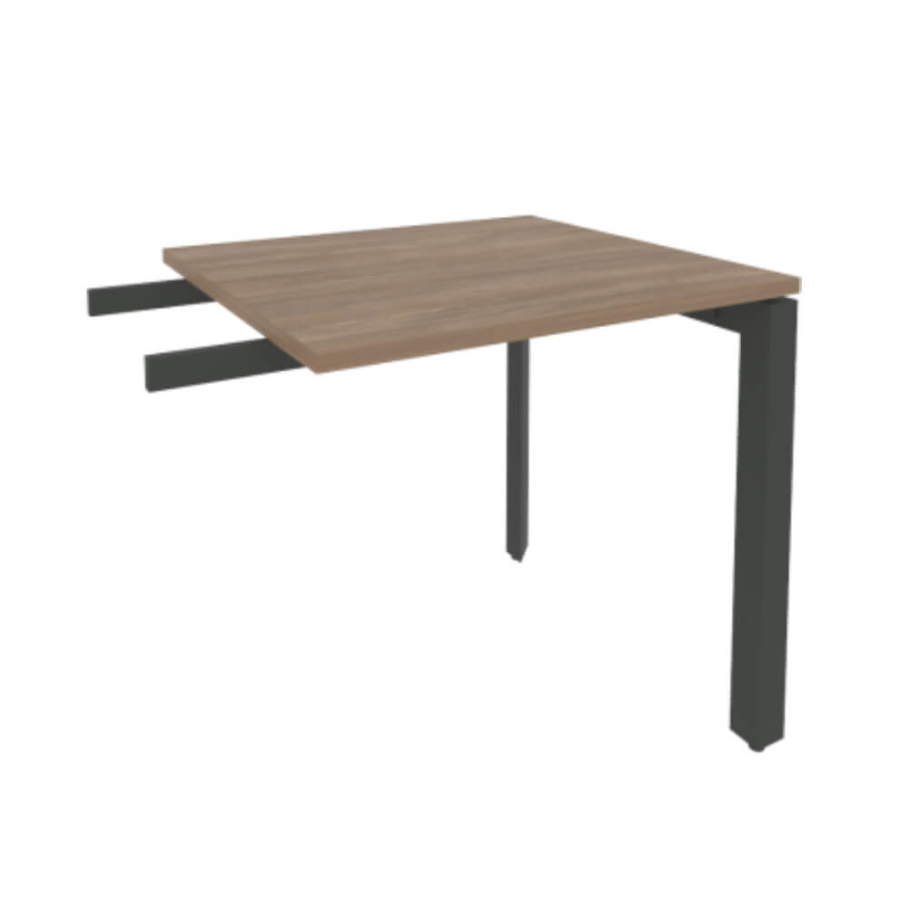 Брифинг-приставка 780x720x750 на П-образном м/к (Дуб Аризона/антрацит, 780x720x750)