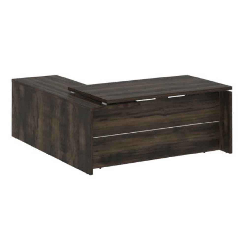 Стол руководителя угловой, правый 1800x2000x750 (Дуб Мали, 1800x2000x750)