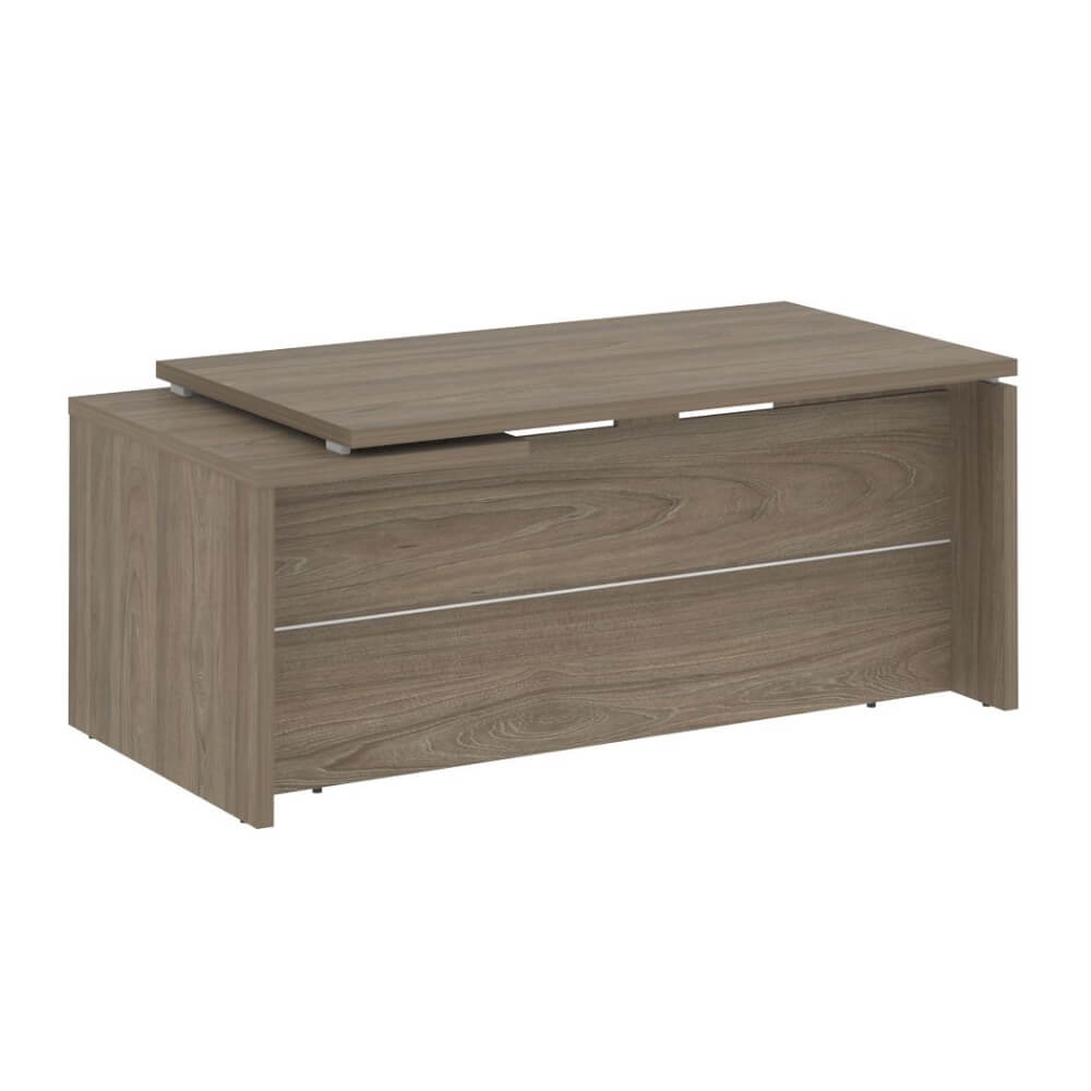 Стол руководителя прямой, правый 1800x900x750 (Вяз Благородный, 1800x900x750)