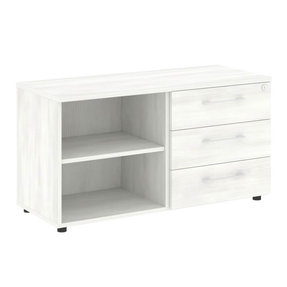 Тумба стационарная 1096x450x580 (Снежная Патина, 1096x450x580)