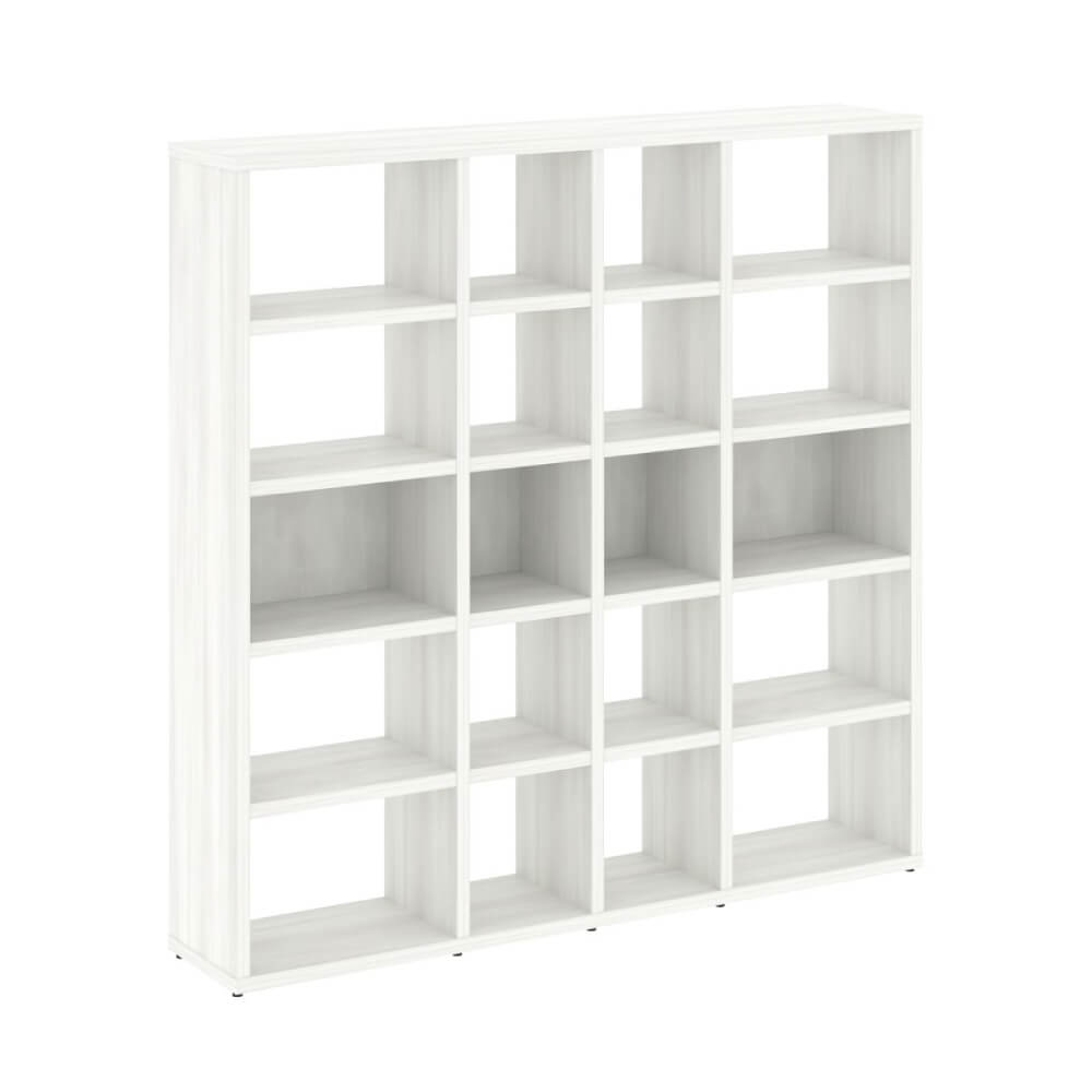 Стеллаж-перегородка 2000x390x2000 (Снежная Патина, 2000x390x2000)