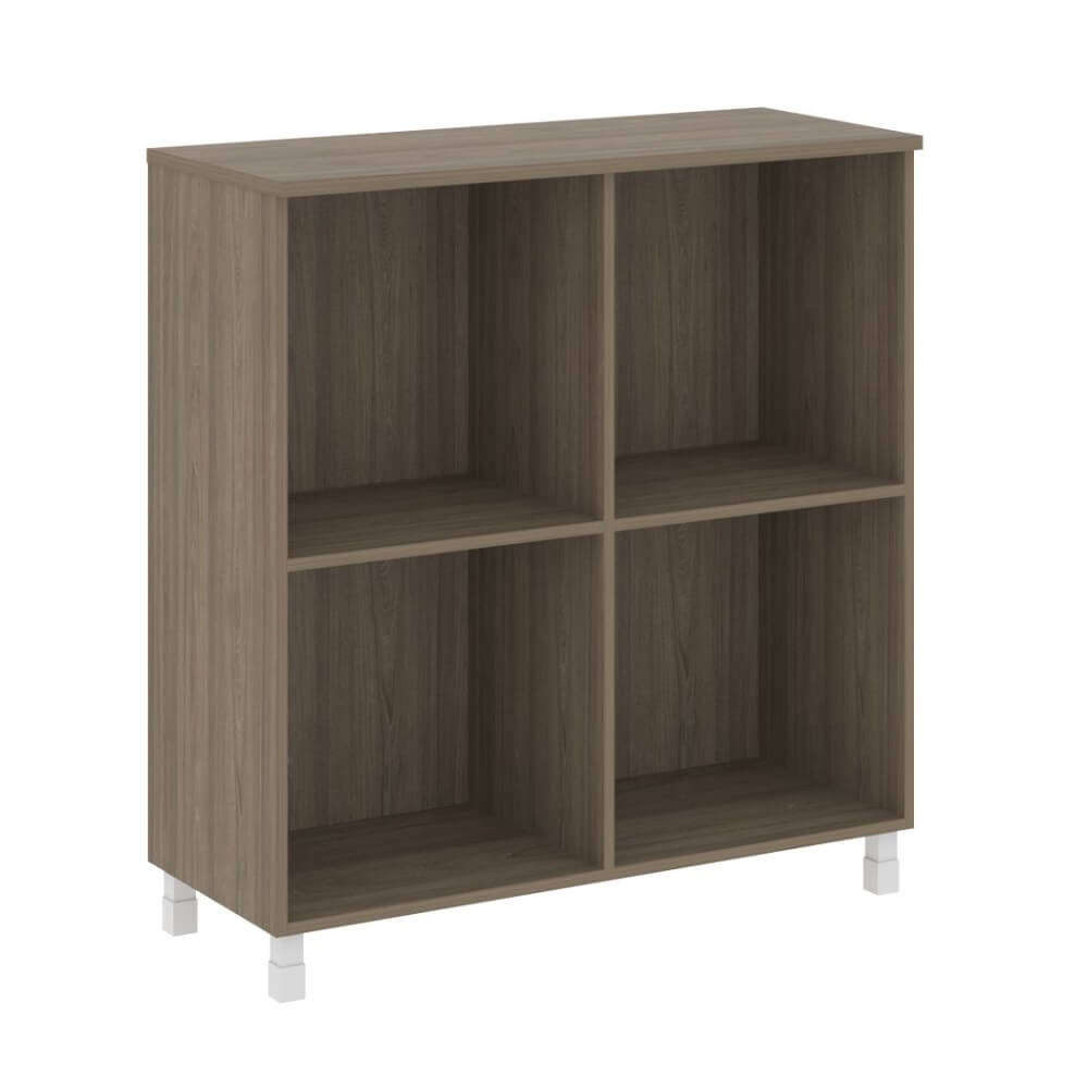 Стеллаж квадратный 4 секции 1098x452x1095 (Вяз Благородный, 1098x452x1095)