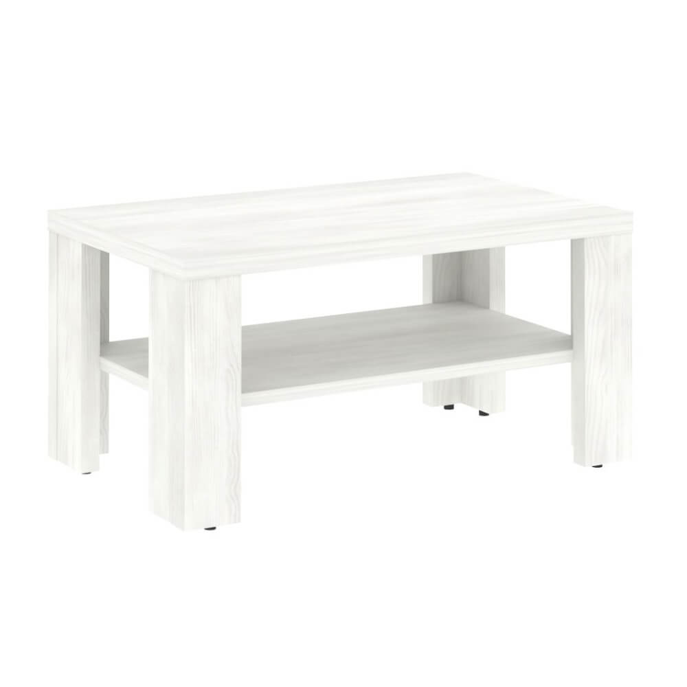 Стол журнальный прямоугольный 900x550x450 (Снежная Патина, 900x550x450)