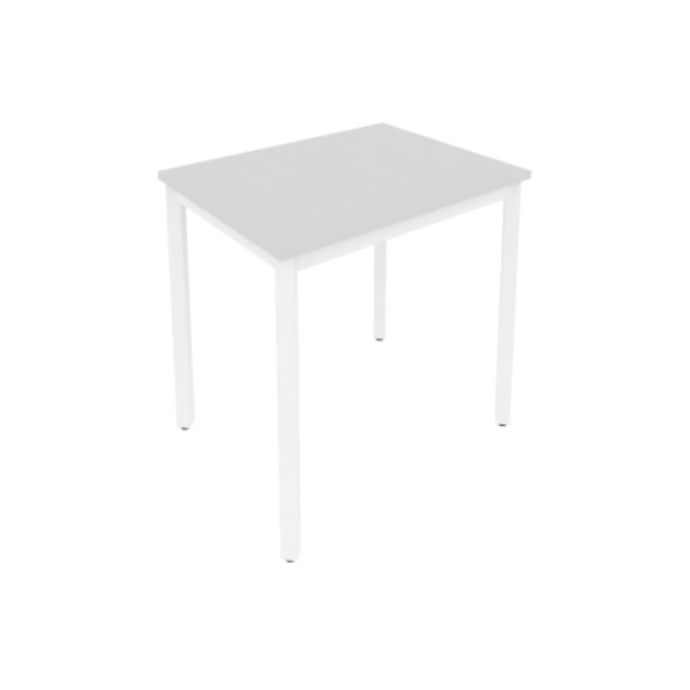 Стол письменный на м/к 780x600x750 (Серый/белый, 780x600x750)