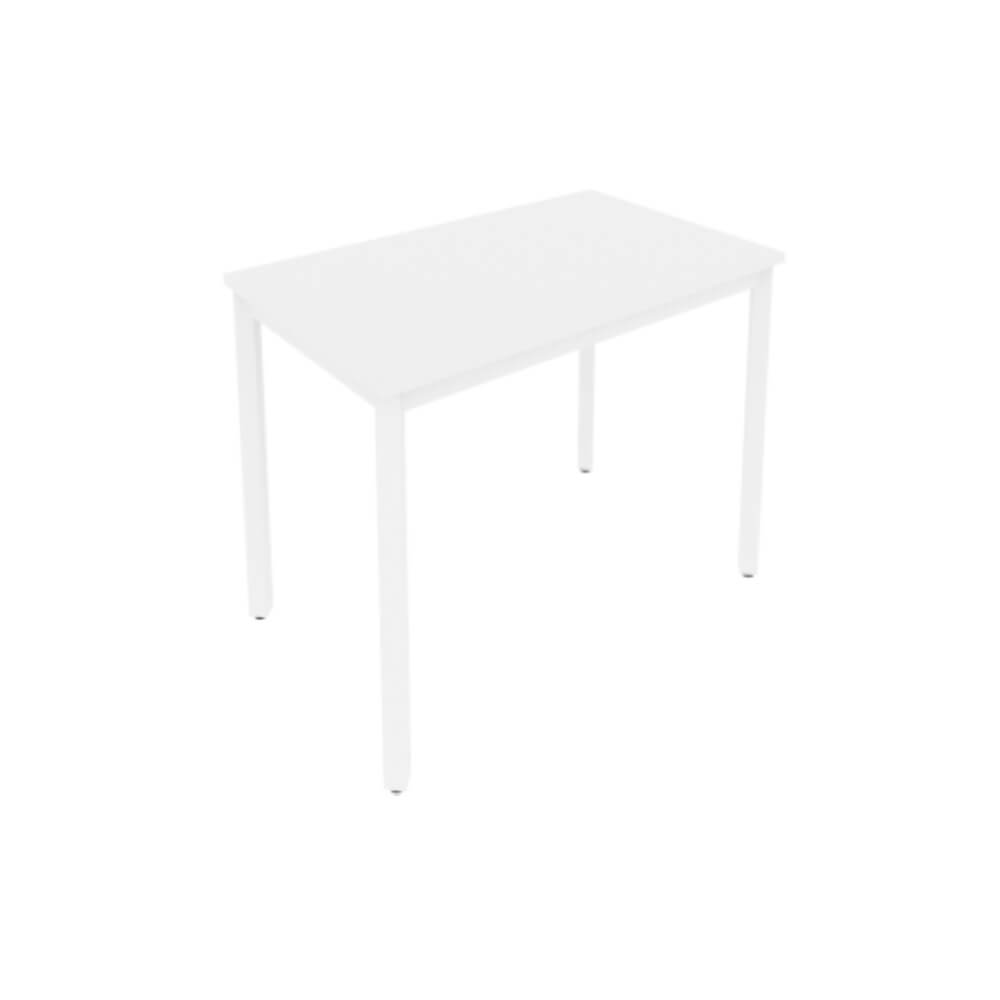 Стол письменный на м/к 980x600x750 (Белый/белый, 980x600x750)